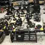Equipment for Live Pipeline Intervention 17 Workshop view showing a Propipe Hot Tap Machine 3000 series surrounded by various pipeline maintenance components