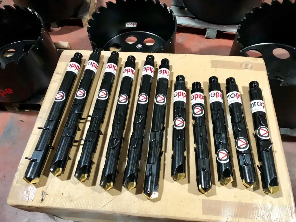 Pilot drills in multiple sizes
